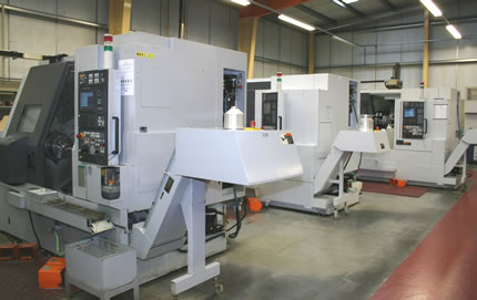 Three new twin spindle lathes